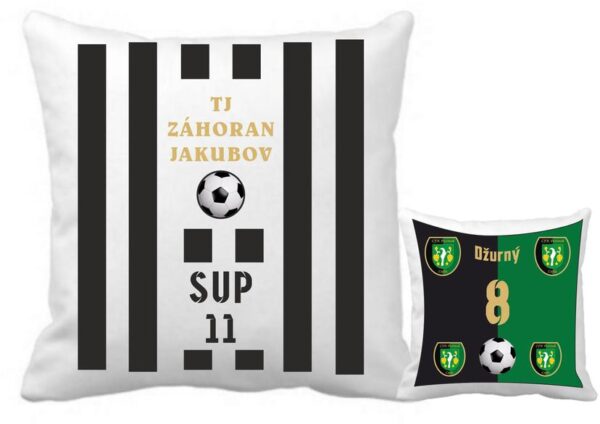 Vankúš s logom vášho klubu